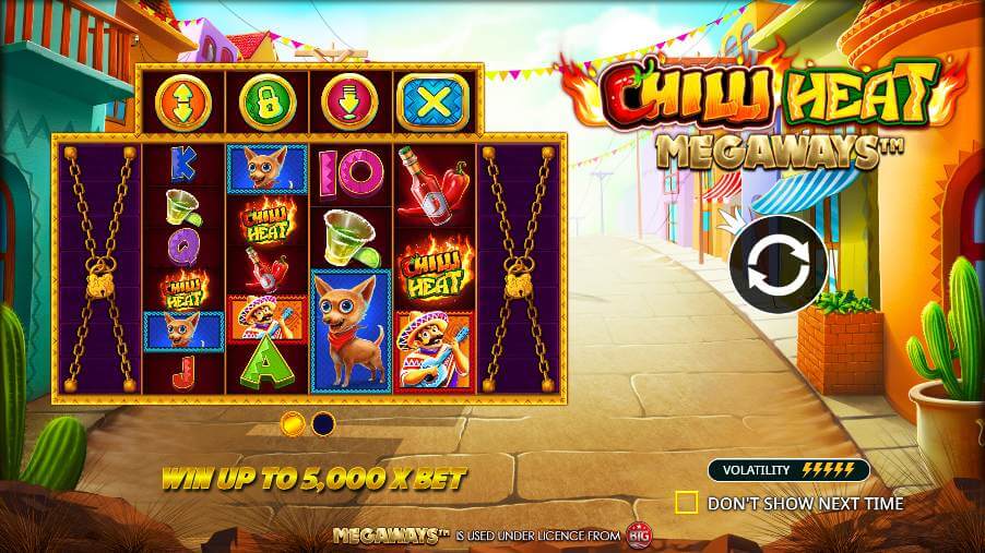 مراجعة لعبة من ChilliHeat Megaways Slot pragmatic play في كازينو الإمارات