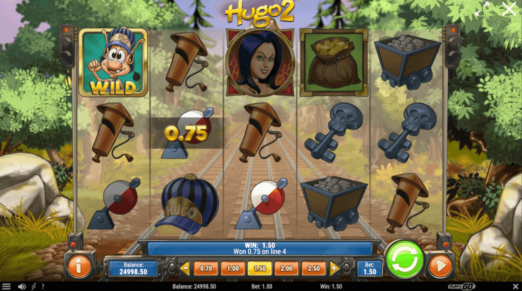 Hugo 2 by PlaynGo Gameplay Play'n Go Provider Review - UAE Casinos - Emirates Casino 