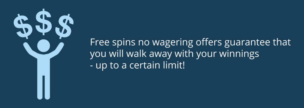 No Wagering Free Spins