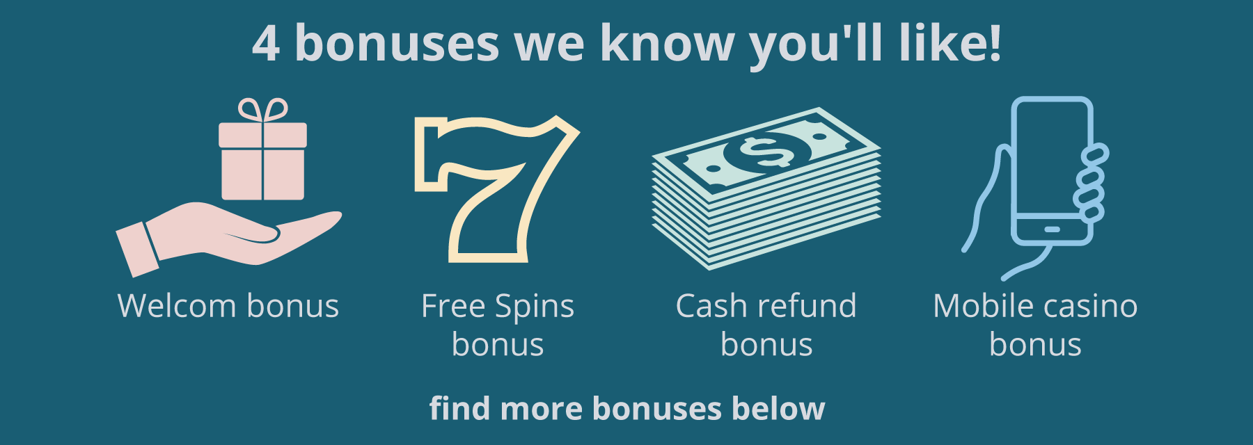Casino Bonuses you'll like - Emirates Casino Online Casino Bonus Guide