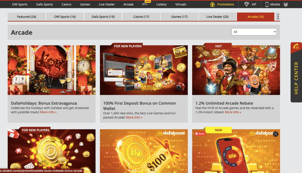 Dafabet Casino - Emirates Casino Review