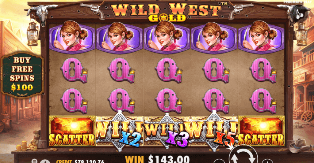 Wild West Gold Symbols - Emirates Casino Slot Review