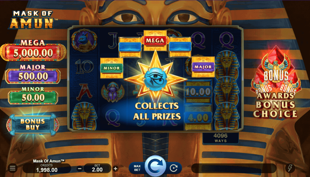 Book of Amun Bonus Buy - Emirates Casino Slot Review - UAE Casinos - UAE Slots