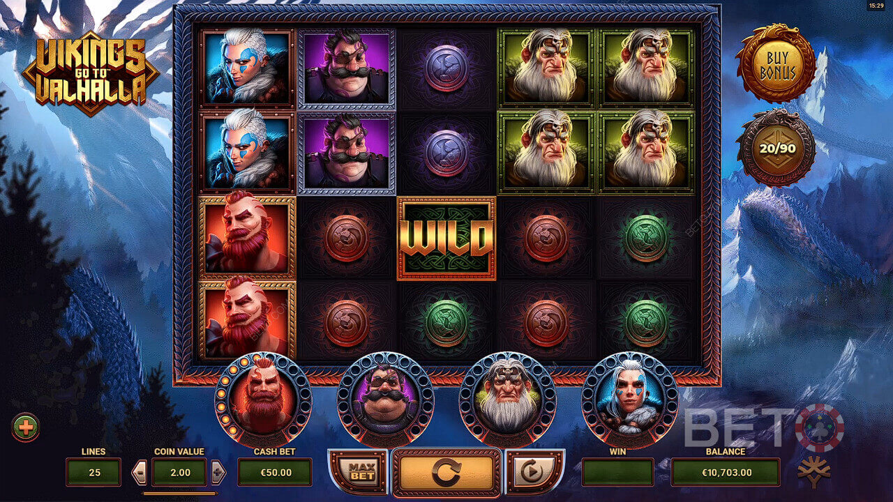 Vikings Go to Valhalla - Yggdrasil Provider Review - UAE Casino - Emirates Casino 