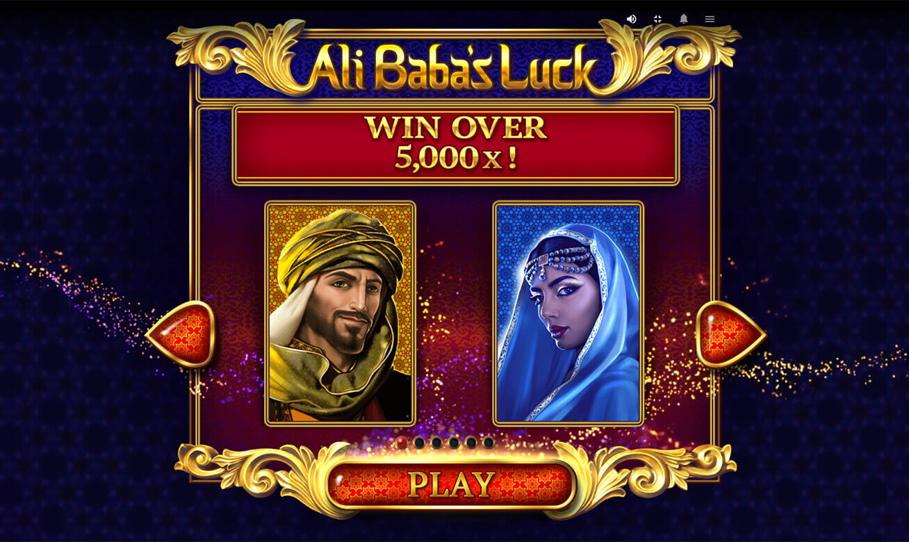 Ali Baba's Luck Megaways Graphics - Emirates Casino Slot Review