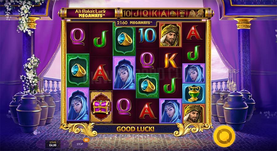 Ali Baba's Luck Megaways Symbols - Emirates Casino Slot Review