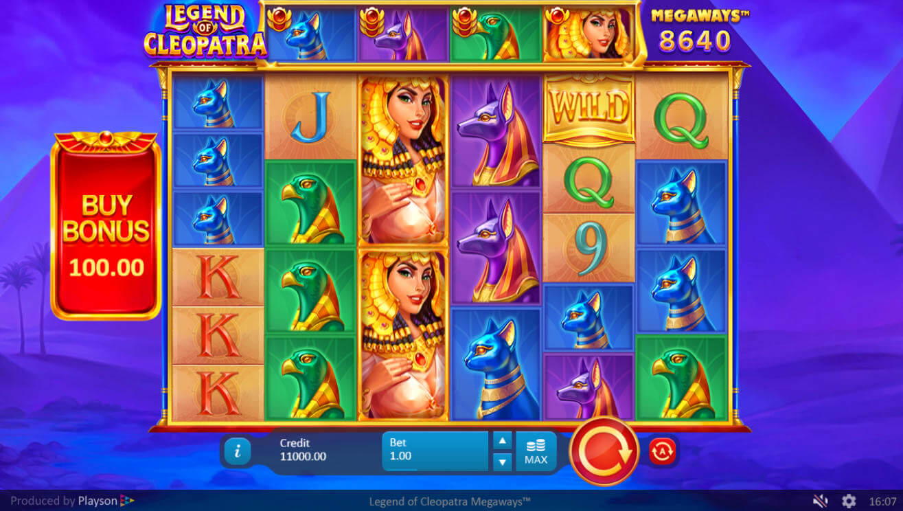 Legend of Cleopatra Megaways Re-spins - Emirates Casino Slot Review