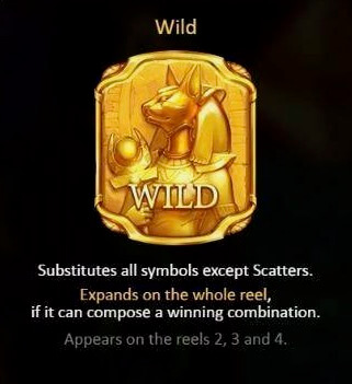 Rise of Egypt Wild Symbol - Emirates Casino Slot Review