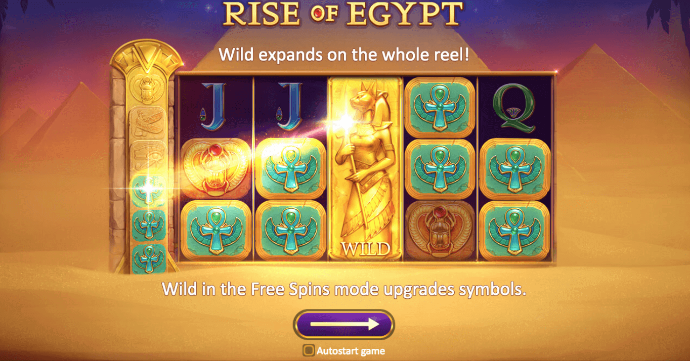 Rise of Egypt Wilds - Emirates Casino Slot Review