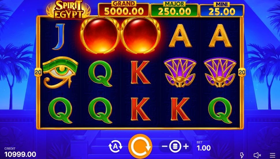 Spirit of Egypt: Hold and Win Gameplay - Emirates Casino Slot Review