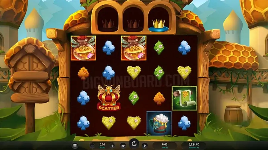 Beellionaire's Dream Drop Symbols - Emirates Casino Slot Review