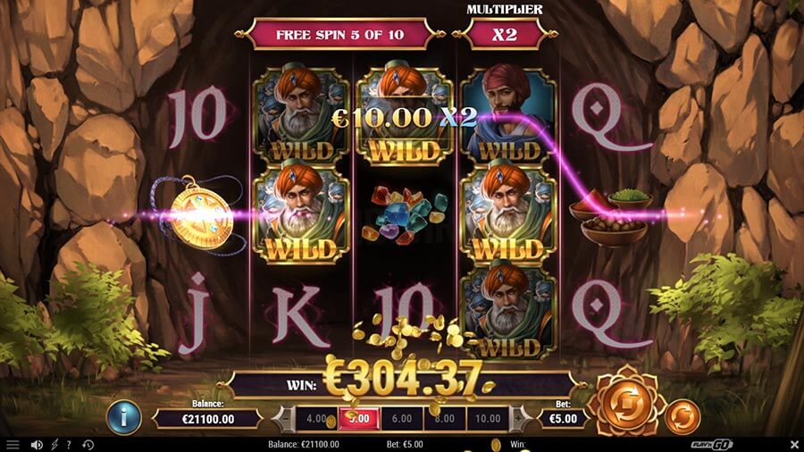 Fortunes of Ali Baba Wild Multiplier - Emirates Casino Slot Review