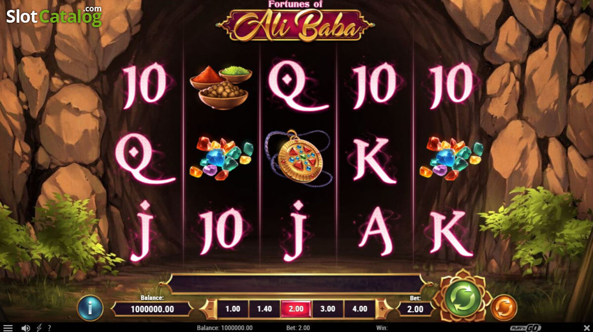 Fortunes of Alibaba Wild Symbols - Emirates Casino Slot Review