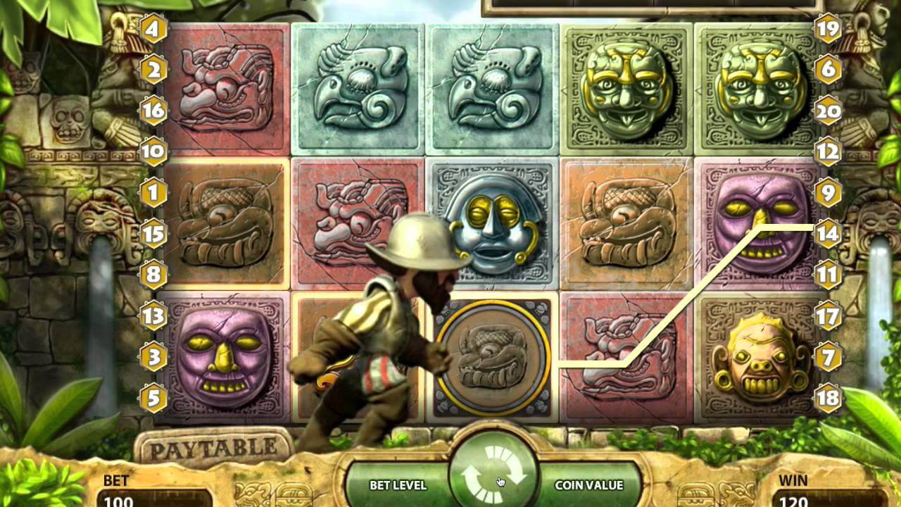 Gonzo's Quest Avalanche Feature - Emirates Casino Slot Review