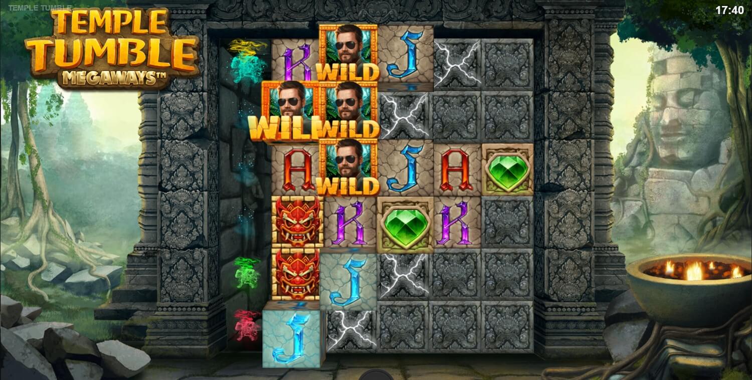 Temple Tumble Megaways Game Features - Emirates Casino Slot Review