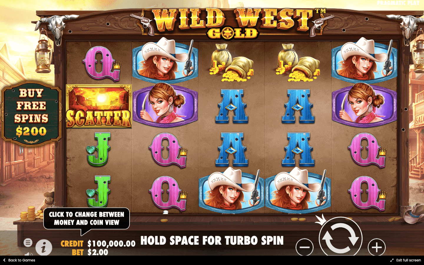Wild West Gold Turbo Spin - Emirates Casino Slot Review