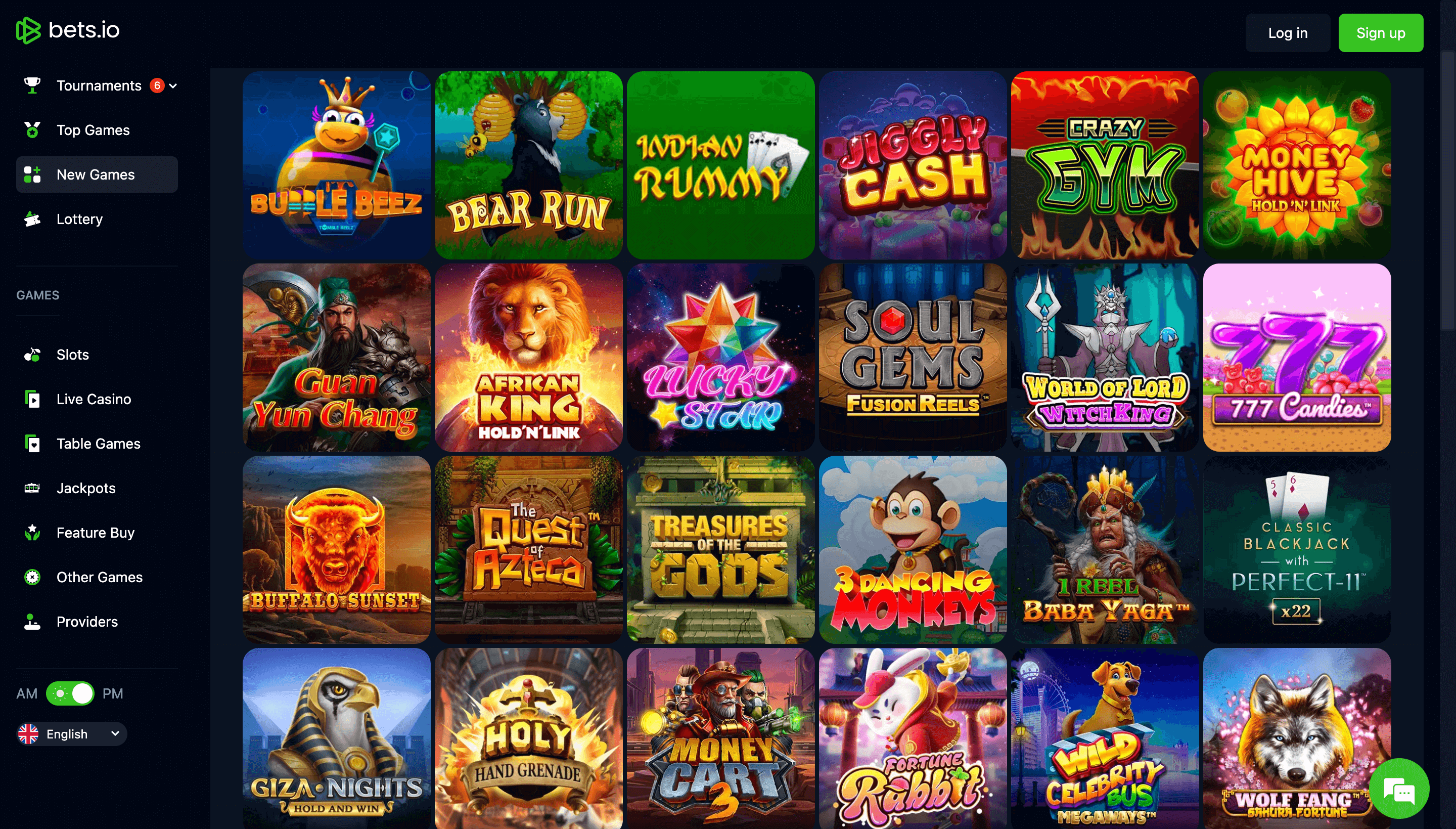 Bet.io Games