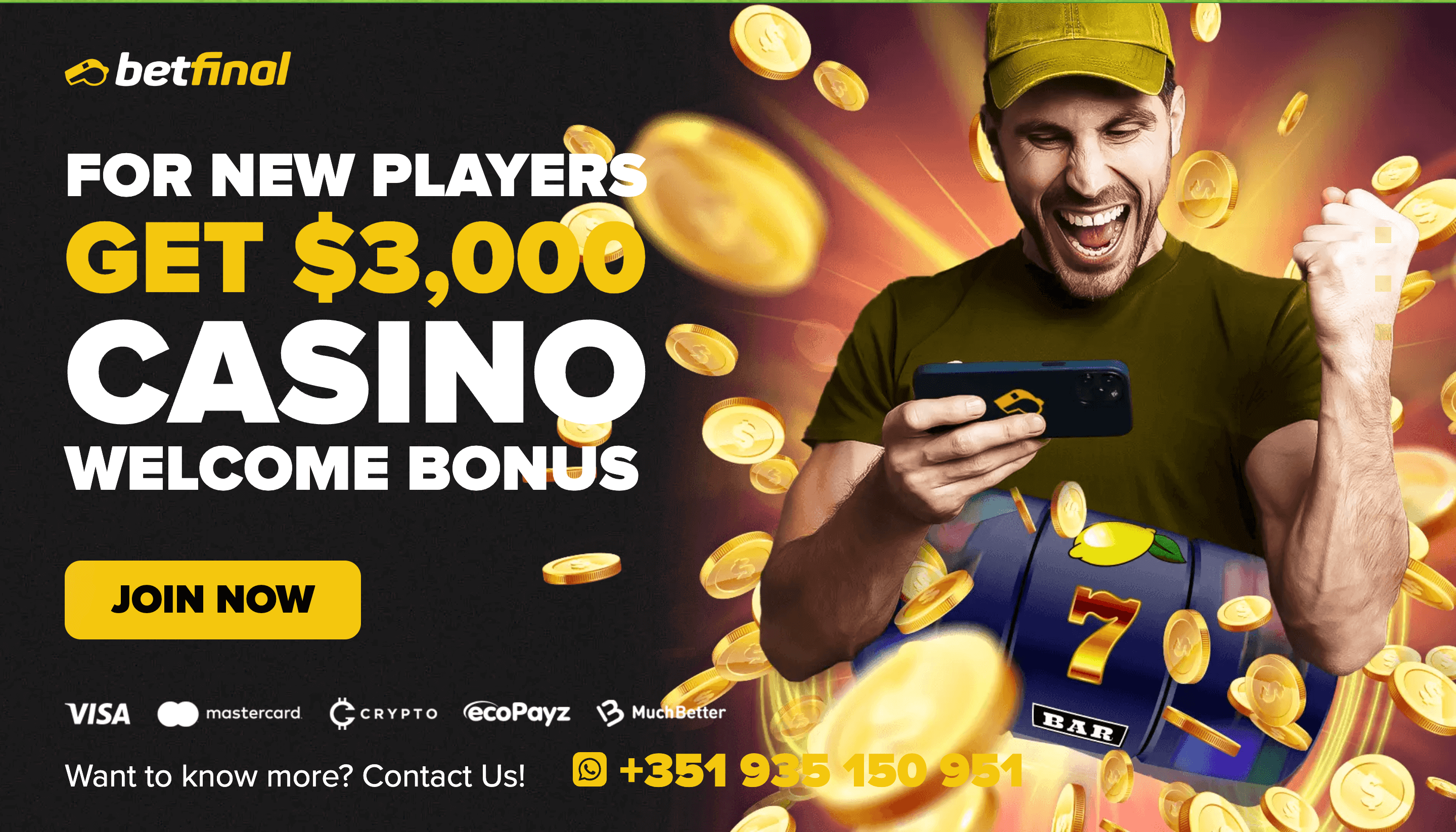 Check the crypto options at Betfinal - Emirates Casino Online Casino Payment Guide - Emirates Casino Online Casino Payment Guide - UAE Casinos - UAE Crypto Casinos - UAE Crypto Casino Payment Methods