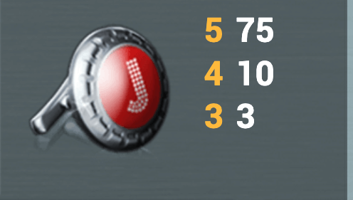 Mega Fortune Lowest-Paying Symbol