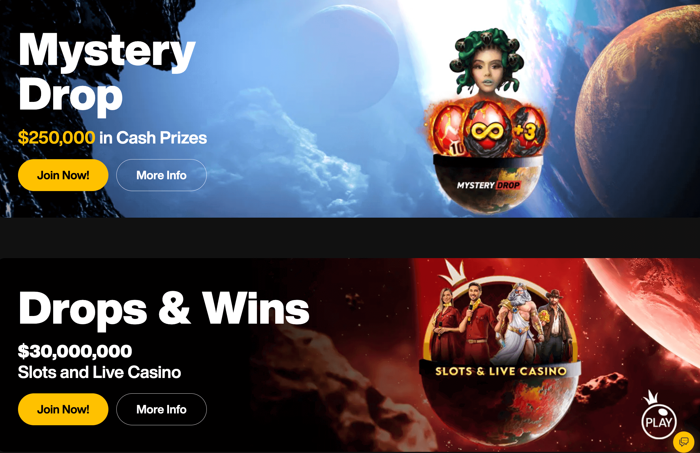 JustCasino Drop Bonuses - Emirates Casino Review