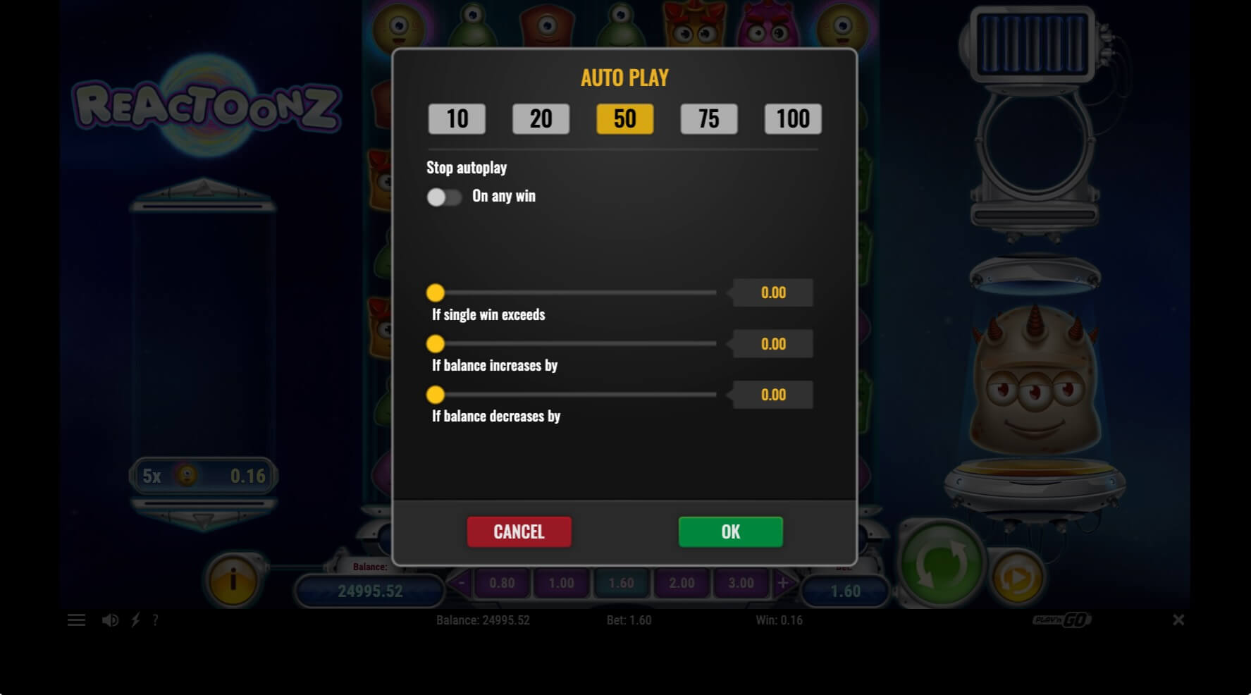 Reactoonz Autoplay - Emirates Casino Slot Review