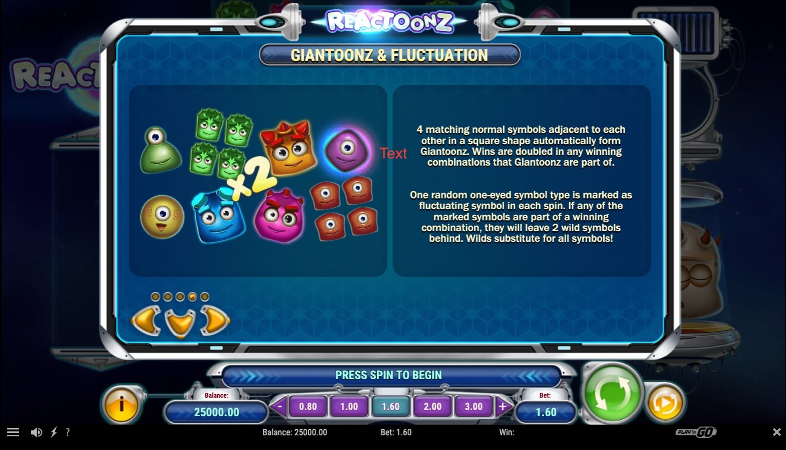 Reactoonz More Features - Emirates Casino Slot Review