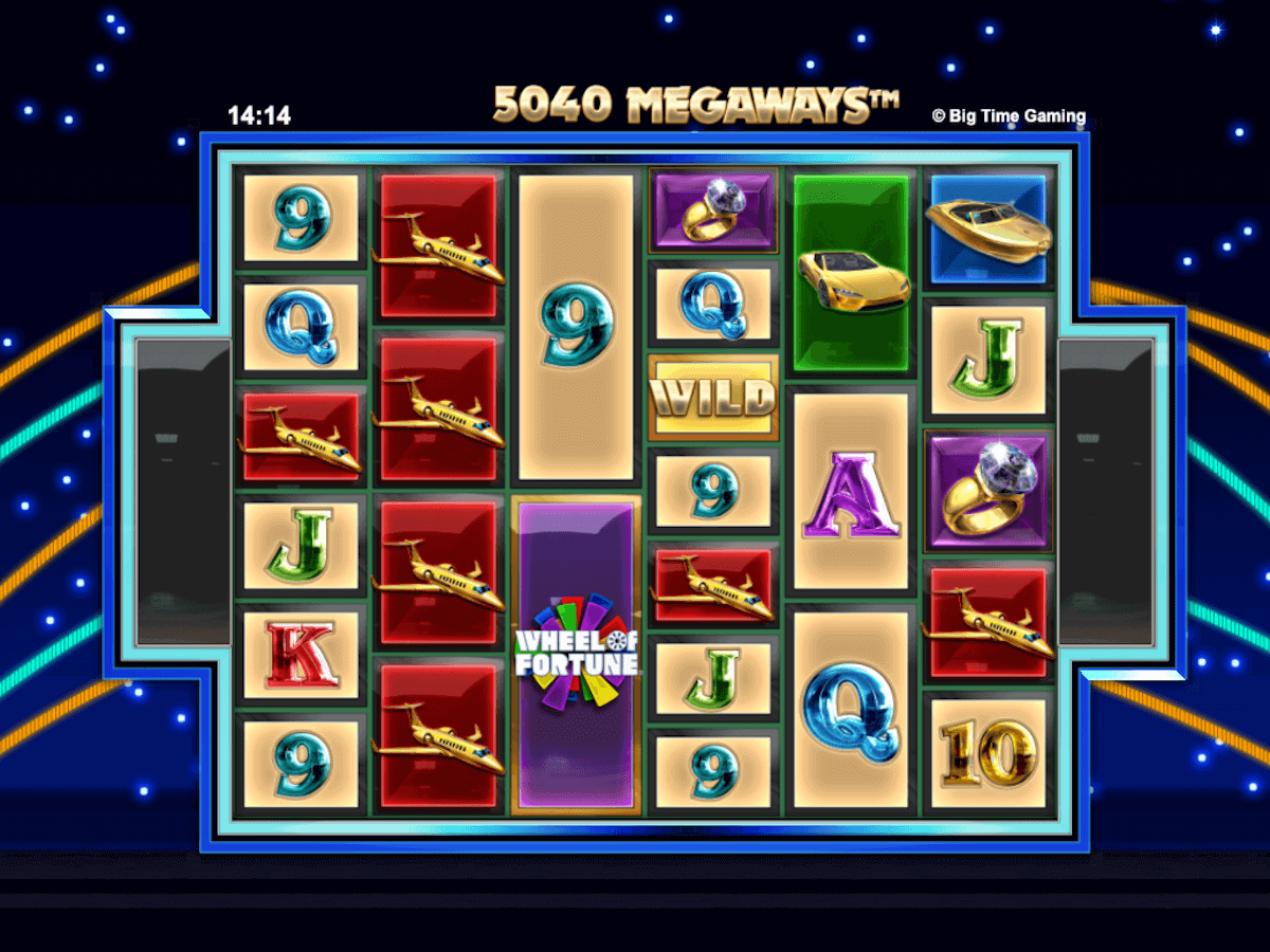 A Wheel of Fortune Megaways Slot