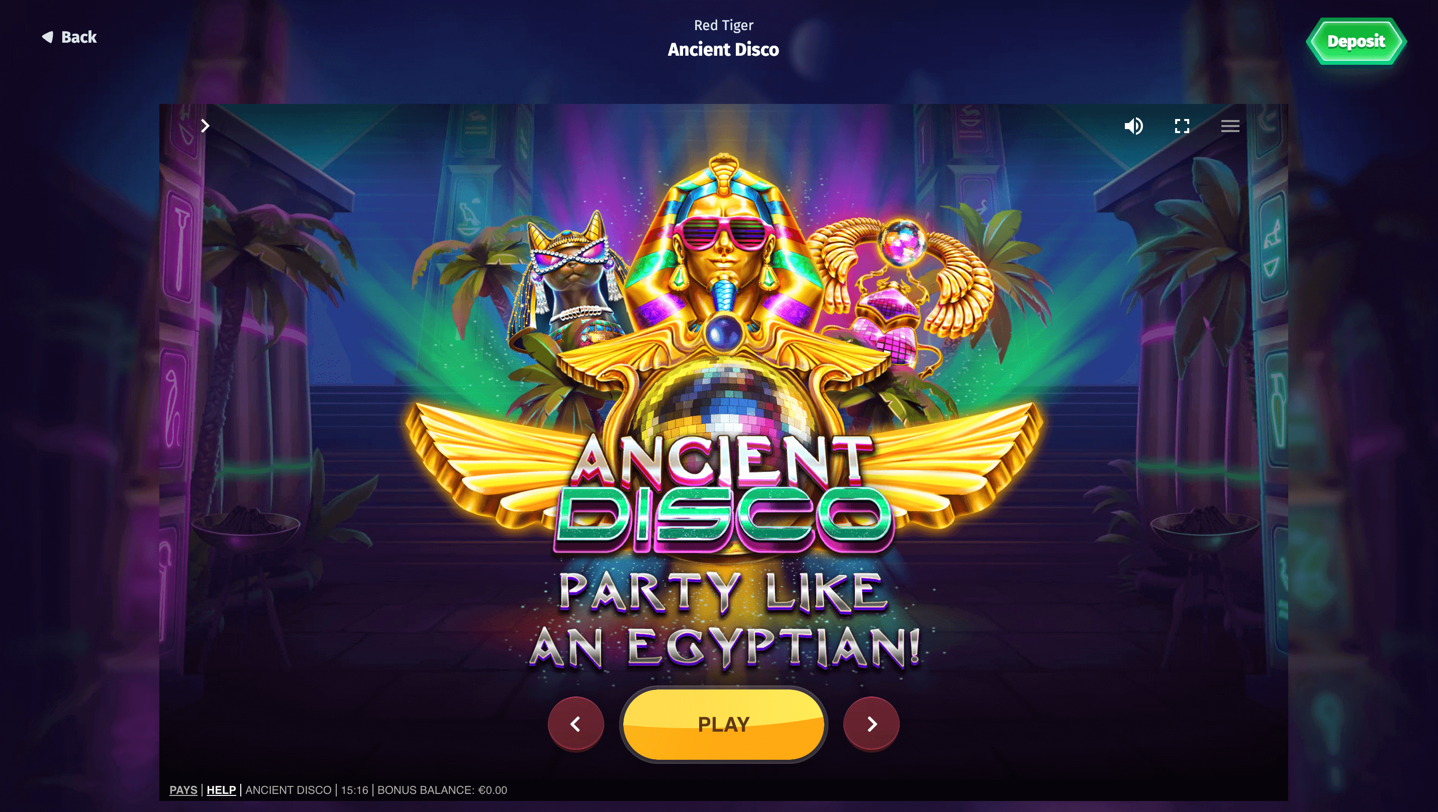 Ancient Disco - Emirates Casino Slot Guide