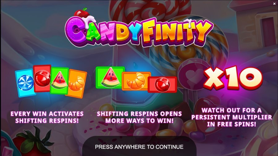 Candifinity Trailer - Emirates Casino Slot Review