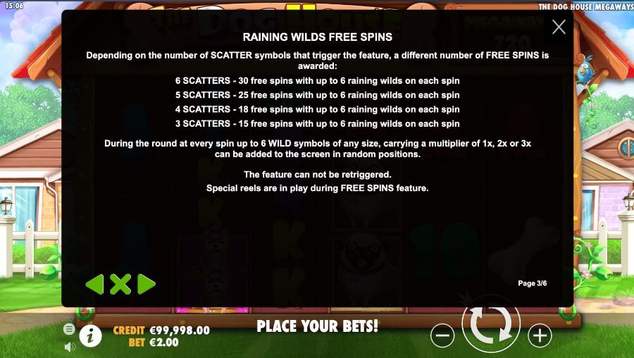The Dog House Megaways Respins - Emirates Casino Slot Review