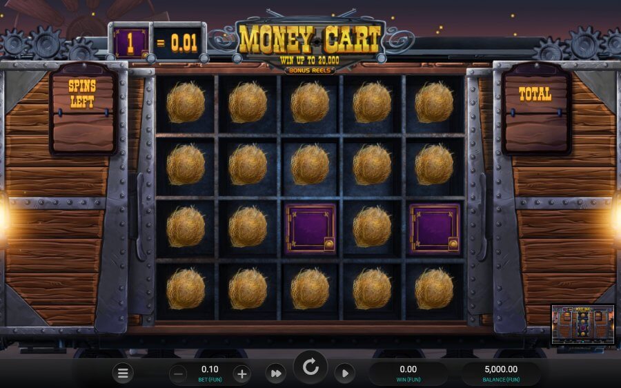 Money Cart Slot Gameplay- Emirates Casino Slot Review