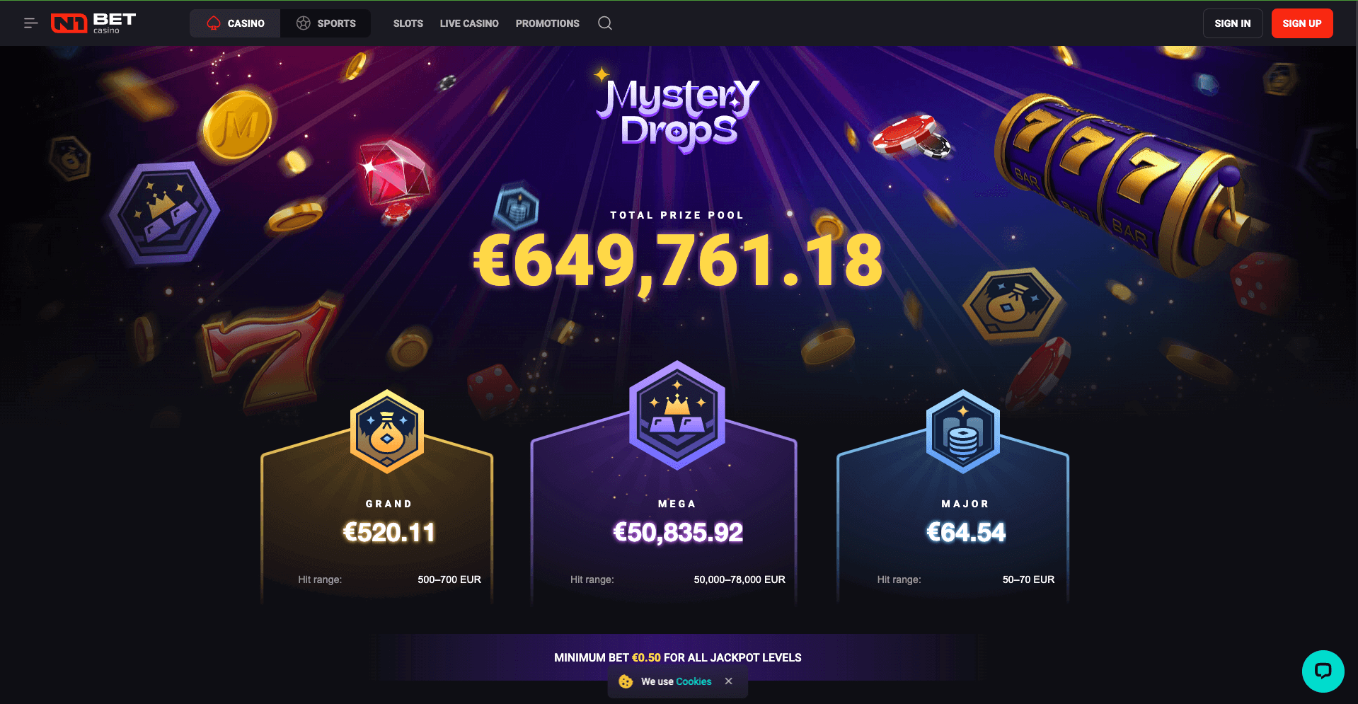 N1Bet Casino Offer - Emirates Casino Offer Review