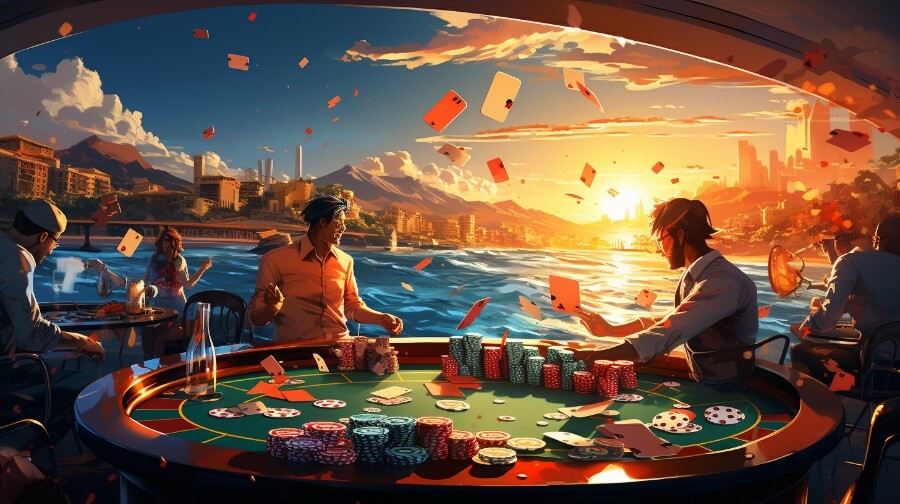 Poker Cruise ship