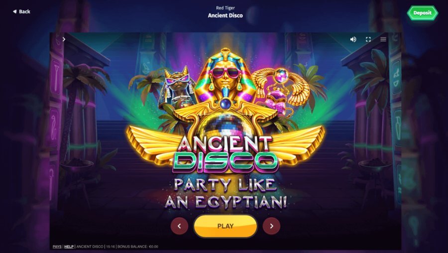 Ancient Disco Slot - Emirates Casino Slot Review