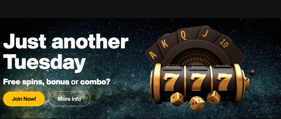 Justcasino Tuesday Promotion - Emirates Casino Review