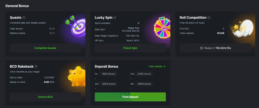 BC.Game Bonuses - Emirates Casino - BC.Game Casino Review