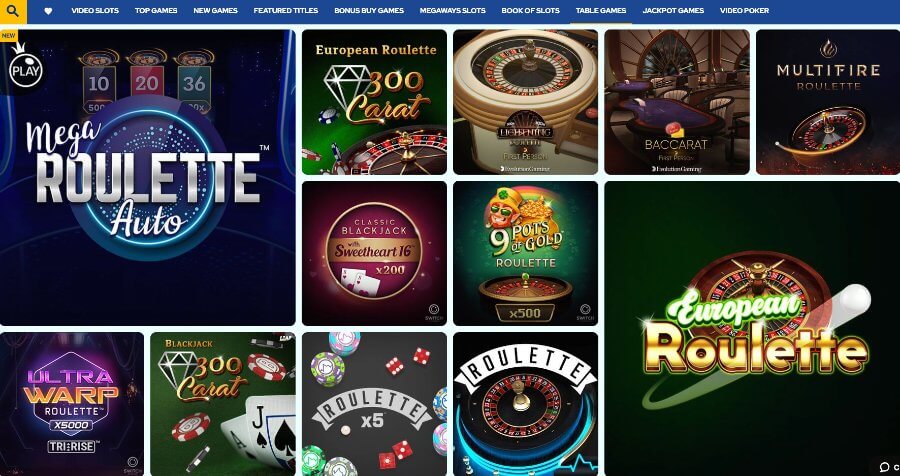 Dolfin Casino Table Games - Emirates Casino - Dolfwin Casino Review