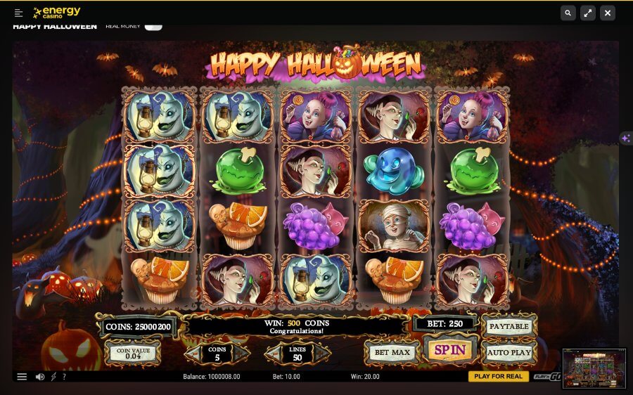 Happy Halloween Slot Review - Emirates Casino Slot Review 