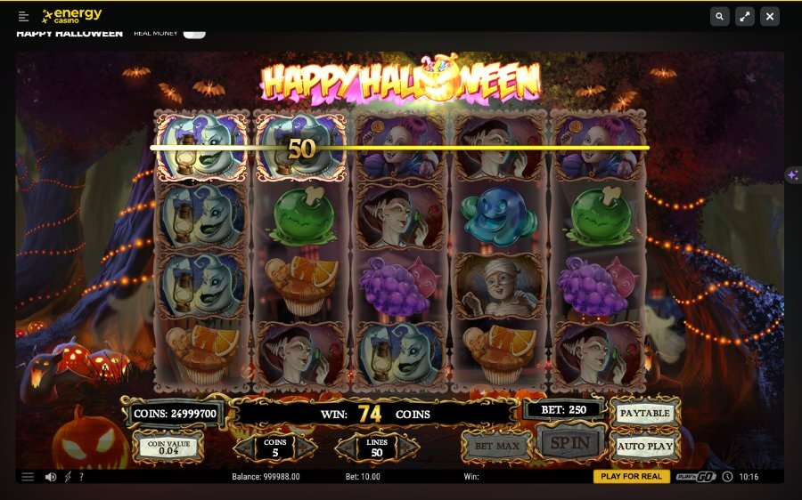 Happy Halloween Slot Review - Slot HGraphics Happy Halloween - Emirates Casino Slot Review 