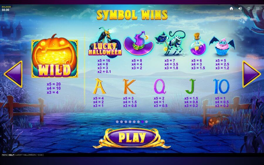 Lucky Halloween Symbols - Emirates Casino Online Slots - Emirates Casino Online Slot Review