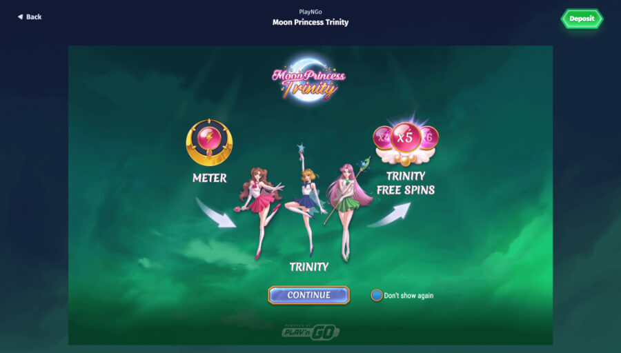 Moon Princess Trinity  -  Emirates Casino Slot Guide - UAE Slots - Emirates Casino Slots 