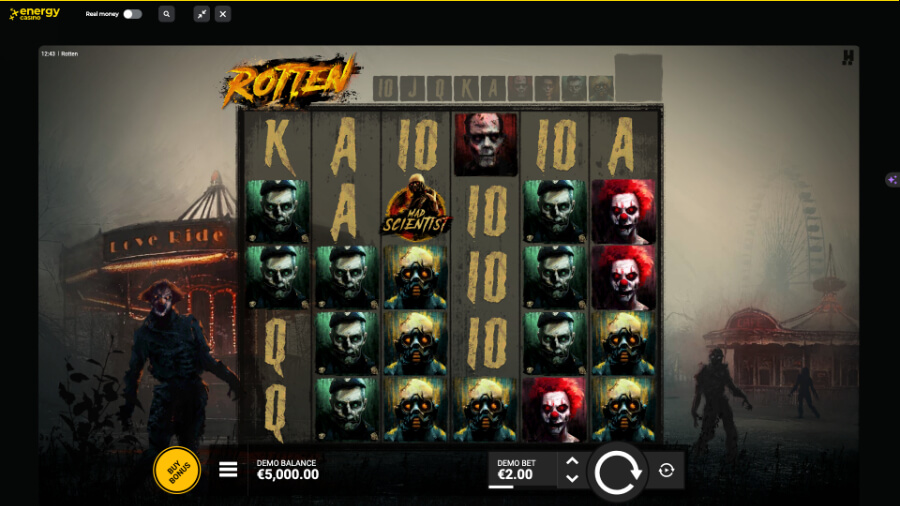 Rotten Slot Hacksaw Gaming Gameplay - Emirates Casino Slot Review