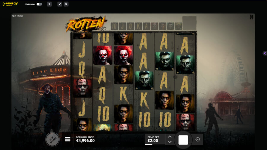 Rotten Slot Hacksaw Gaming Graphics - Emirates Casino Slot Review