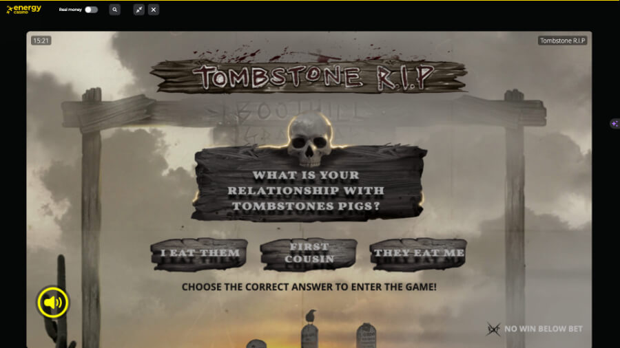 Tombstone RIP Gameplay, Emirates Casino Slot Review 