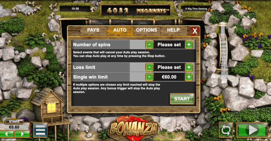 Bonanza Megaways Autoplay - Emirates Casino Slot Review