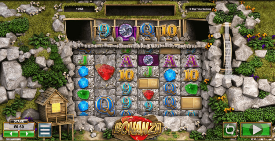 Bonanza Megaways Graphics - Emirates Casino Slot Review