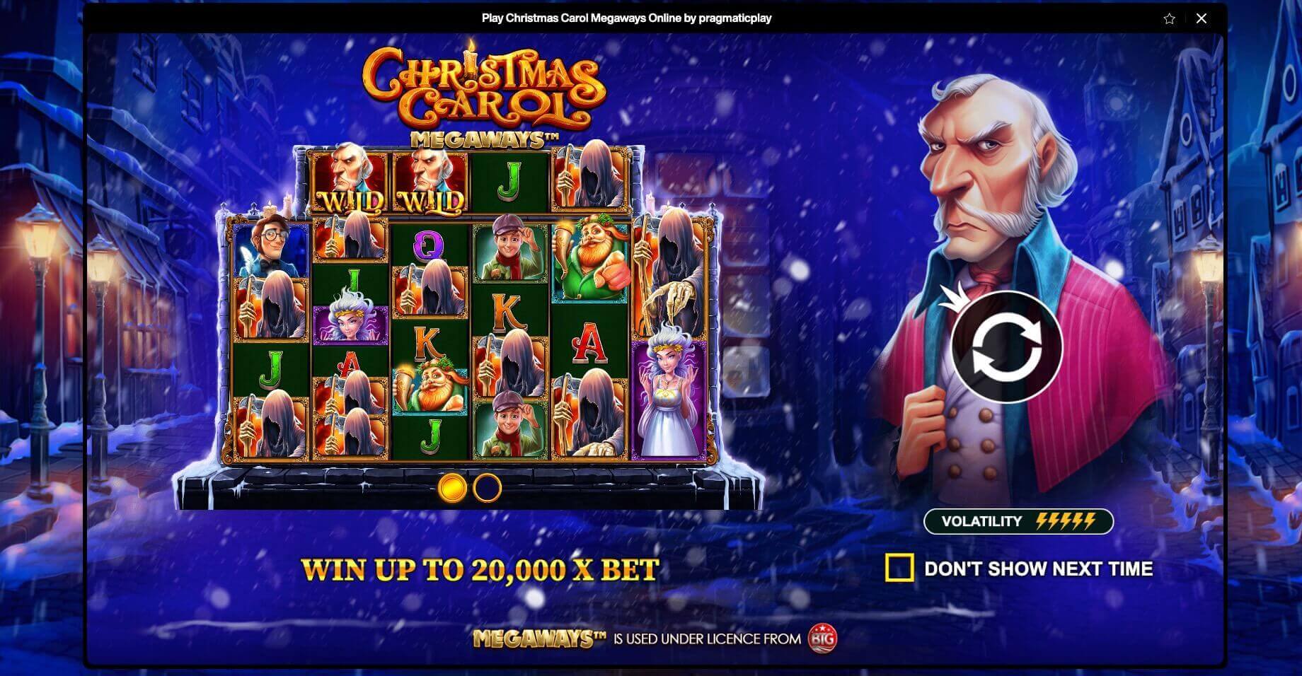 Christmas Carol Megaways Slot Review - UAE Casinos - Emirates Casinos - UAE SLot Review 