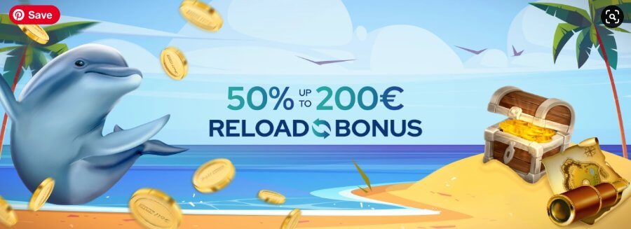 Dolfwin Caisno 50% Reload Bonus - UAE Casino - Emirates Casino 