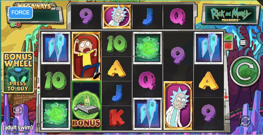 Rick and Morty Slot Blueprint Gaming Software provider - Software Provider Review - UAE Casinos - Emirates Casino 