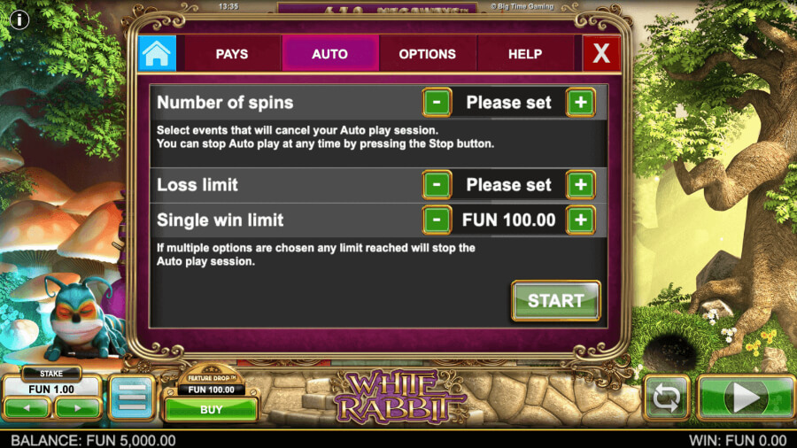 White Rabbit Slot Autoplay - Emirates Casino Slot Review